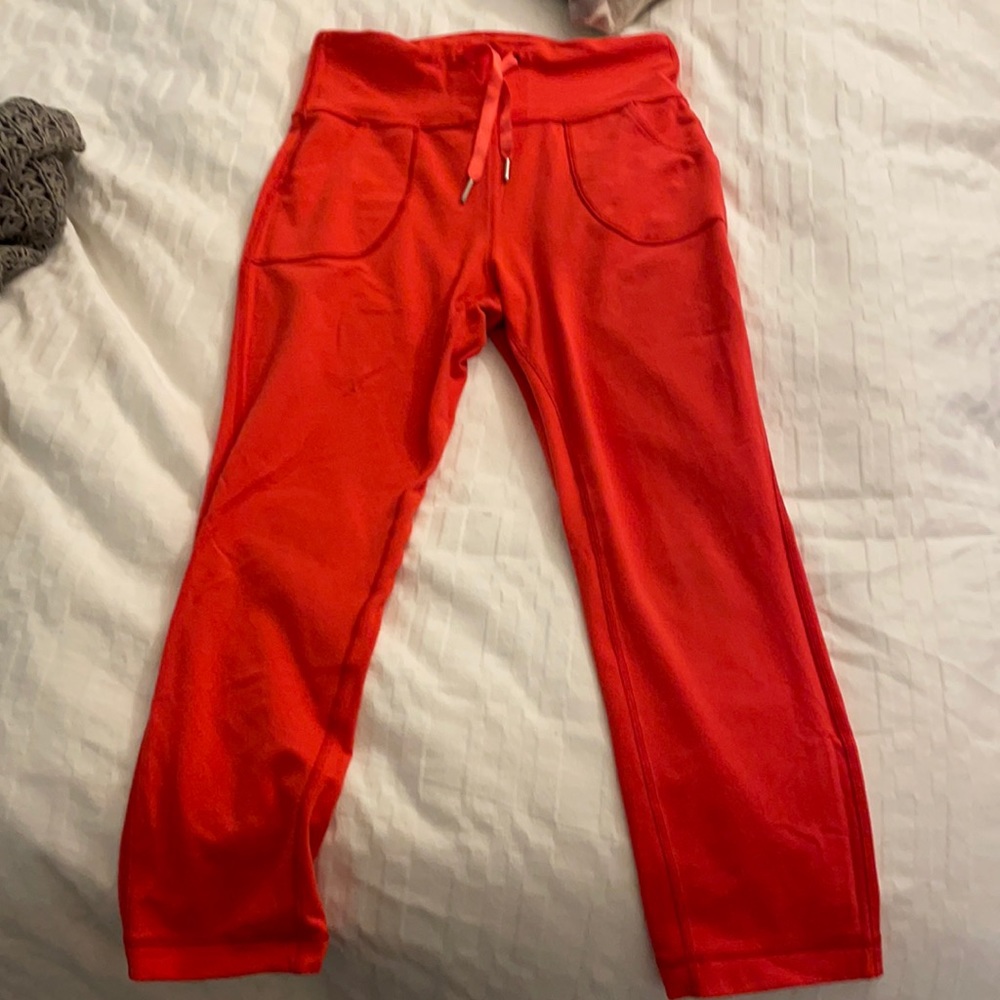 Lululemon Drawstring leggings Wore once legging